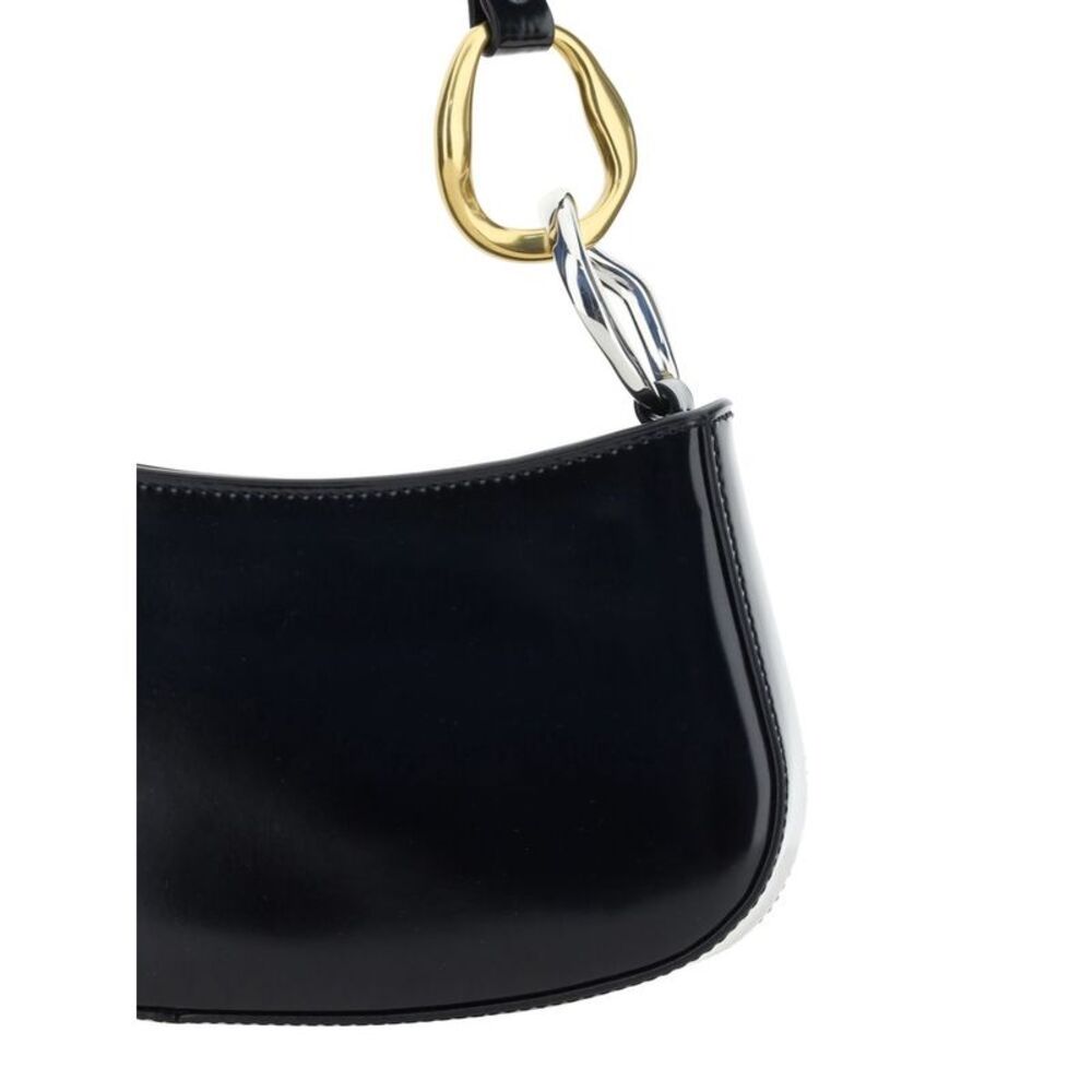 Staud Black Calf Leather Bos Taurus Shoulder Women's Bag - Picture 4 of 4